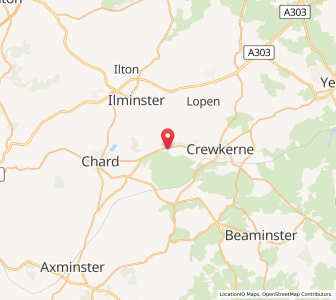 Map of Chillington, EnglandEngland