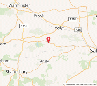 Map of Chilmark, EnglandEngland