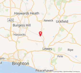 Map of Chiltington, EnglandEngland