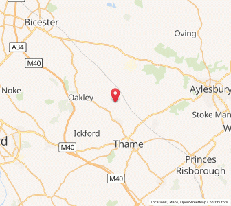 Map of Chilton, EnglandEngland