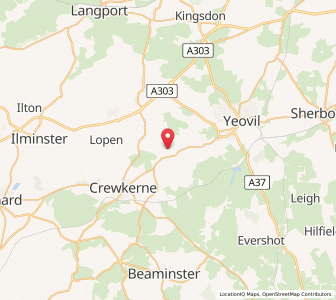 Map of Chinnock, EnglandEngland