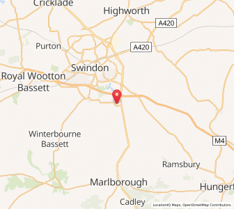 Map of Chiseldon, EnglandEngland