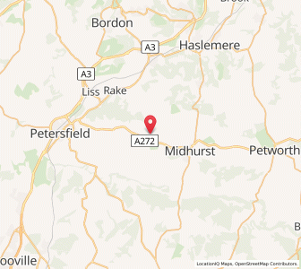 Map of Chithurst, EnglandEngland