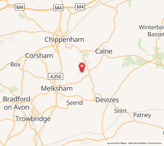 Map of Chittoe, EnglandEngland