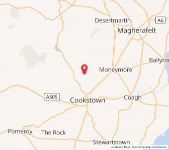 Map of Churchtown, Northern IrelandNorthern Ireland