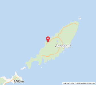 Map of Clabhach, ScotlandScotland