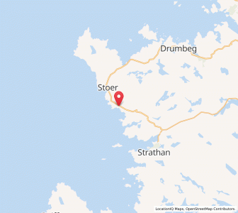 Map of Clachtoll, ScotlandScotland