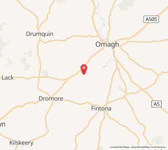 Map of Clanabogan, Northern IrelandNorthern Ireland