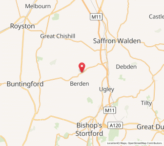 Map of Clavering, EnglandEngland