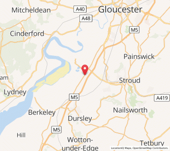 Map of Claypits, EnglandEngland