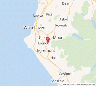 Map of Cleator, EnglandEngland