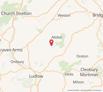 Map of Clee Saint Margaret, EnglandEngland