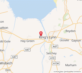 Map of Clenchwarton, EnglandEngland