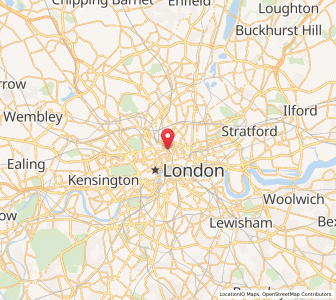 Map of Clerkenwell, EnglandEngland