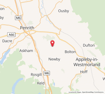 Map of Cliburn, EnglandEngland