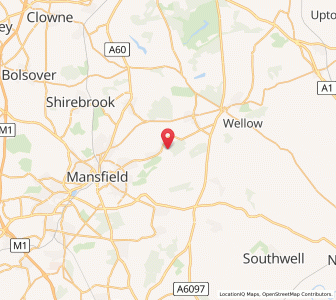 Map of Clipstone, EnglandEngland