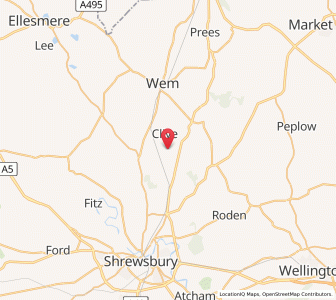 Map of Clive, EnglandEngland