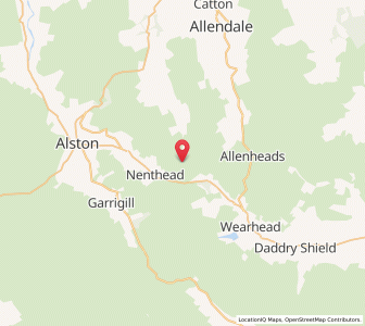 Map of Coalcleugh, EnglandEngland