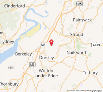 Map of Coaley, EnglandEngland