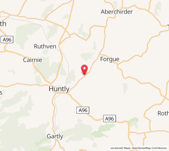 Map of Cobairdy, ScotlandScotland