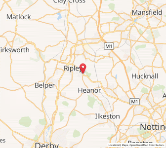 Map of Codnor, EnglandEngland