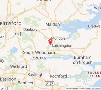 Map of Cold Norton, EnglandEngland