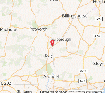 Map of Coldwaltham, EnglandEngland