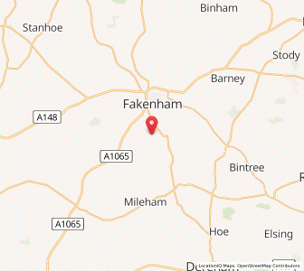 Map of Colkirk, EnglandEngland