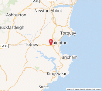 Map of Collaton St Mary, EnglandEngland