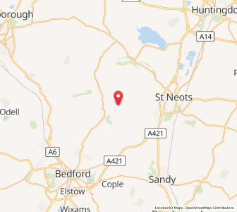 Map of Colmworth, EnglandEngland