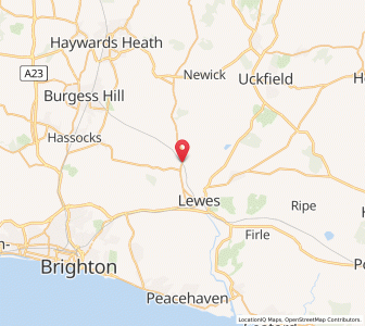 Map of Cooksbridge, EnglandEngland