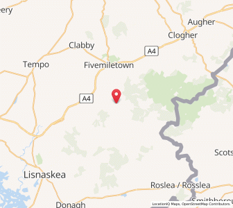 Map of Cooneen, Northern IrelandNorthern Ireland