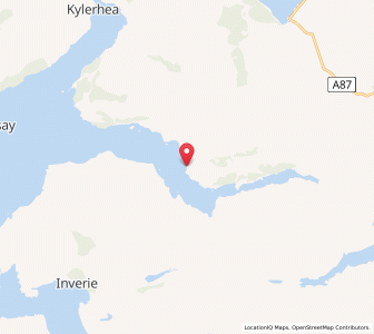 Map of Corran, ScotlandScotland