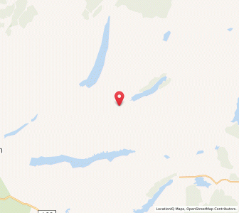 Map of Corrour, ScotlandScotland