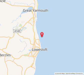 Map of Corton, EnglandEngland