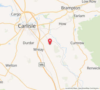 Map of Cotehill, EnglandEngland