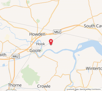 Map of Cotness Hall, EnglandEngland