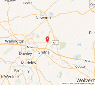 Map of Crackleybank, EnglandEngland