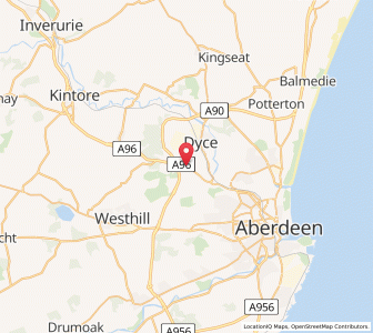 Map of Craibstone, ScotlandScotland