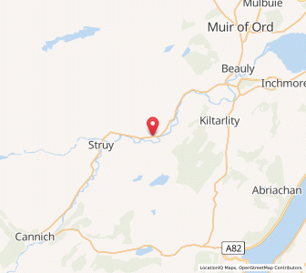 Map of Craigdhu, ScotlandScotland