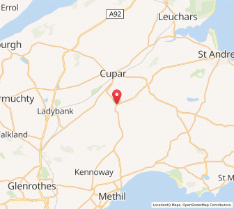 Map of Craigrothie, ScotlandScotland