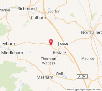 Map of Crakehall, EnglandEngland