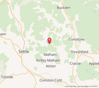 Map of Craven, EnglandEngland