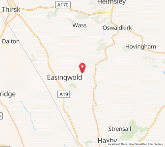 Map of Crayke, EnglandEngland