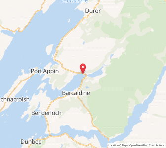 Map of Creagan, ScotlandScotland