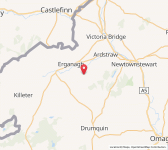 Map of Crew Lower, Northern IrelandNorthern Ireland