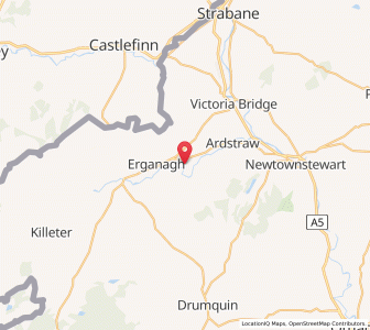 Map of Crew, Northern IrelandNorthern Ireland