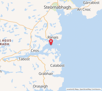 Map of Cromore, ScotlandScotland