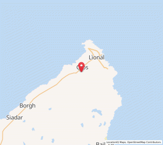 Map of Cross, ScotlandScotland