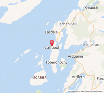 Map of Cullipool, ScotlandScotland